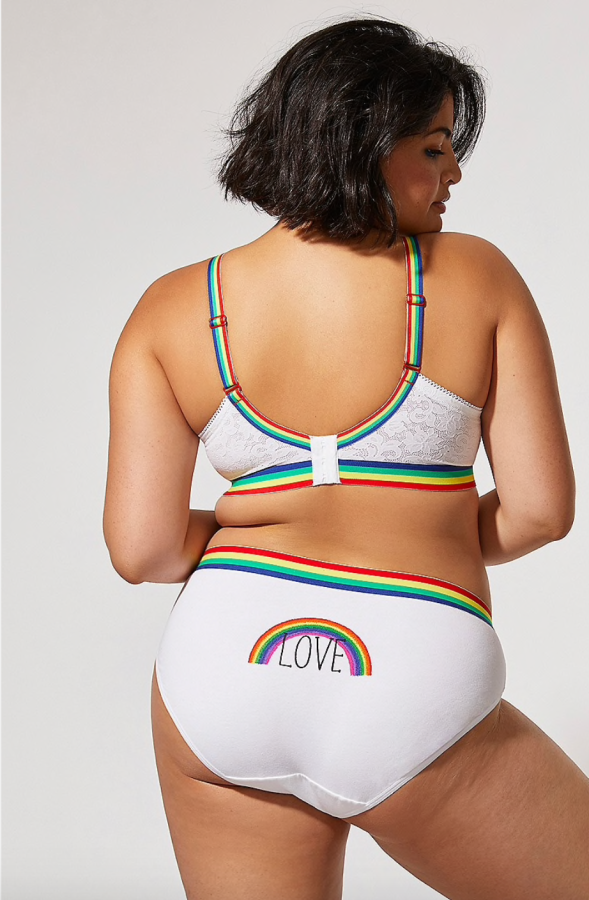 Lane Bryant's First-Ever Pride Collection Is Here and Adorably Queer