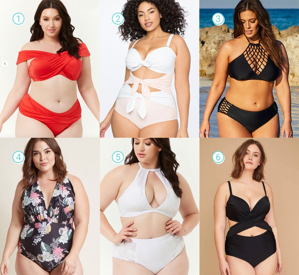 bro værdig Måske Be Hotter Than the Beach Itself in These 24 Plus-Size Swimsuits |  Autostraddle