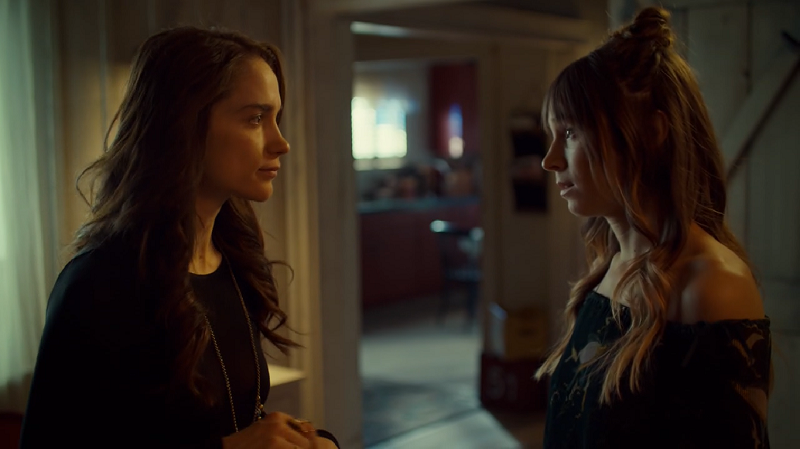 Wynonna and Waverly face off and they both look different kinds of sad