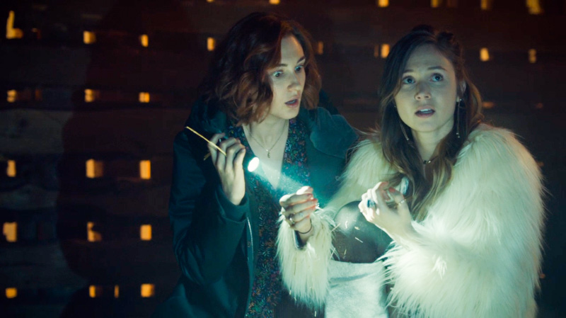 Waverly and Nicole look surprised