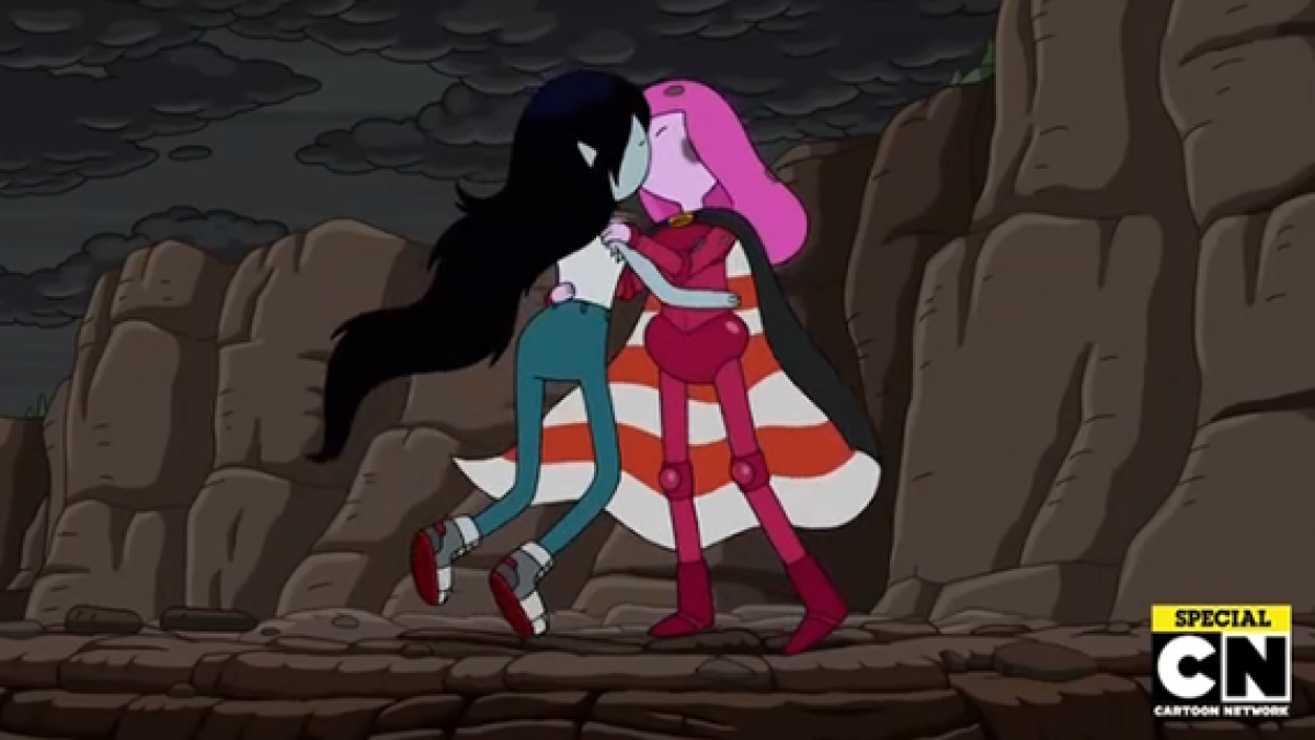 Watch Adventure Time's best Marceline and Bubblegum romance