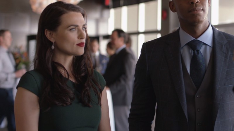 Lena looks pissed to see Ben