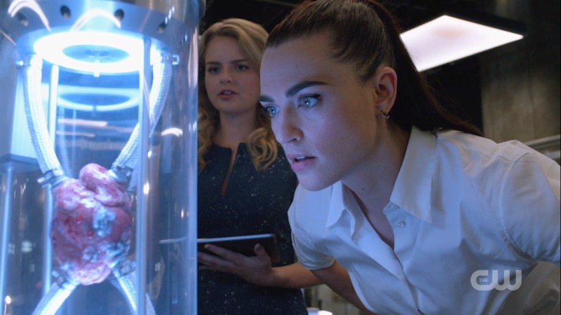 Lena glares at science