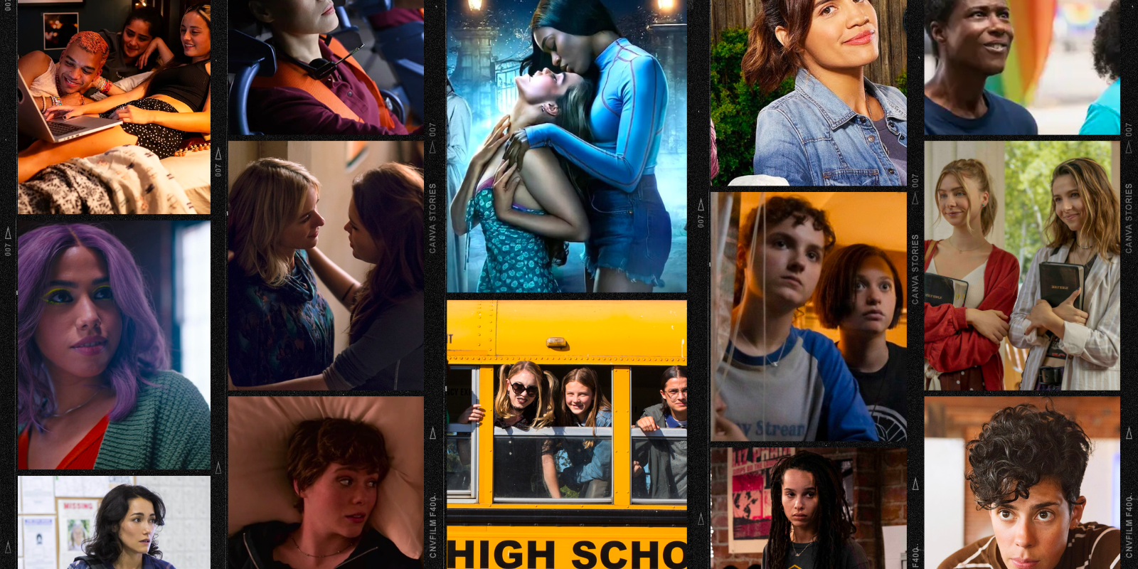 cancelled TV shows collage