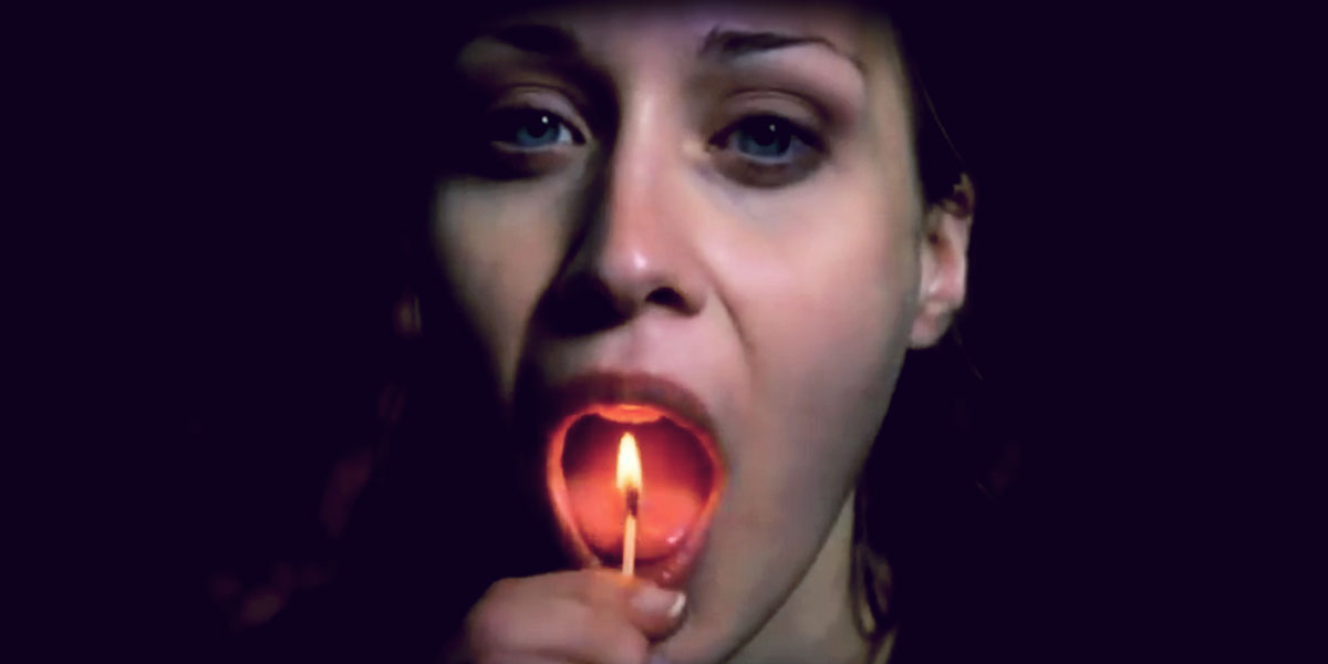 fiona apple eating a flame