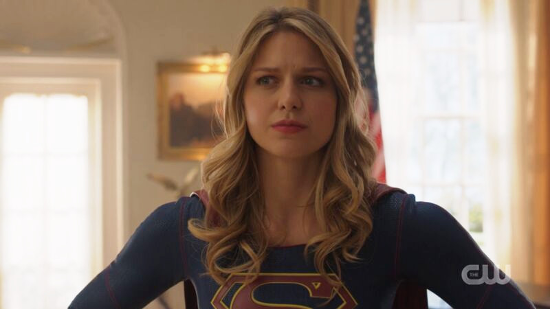 Kara confronts the president