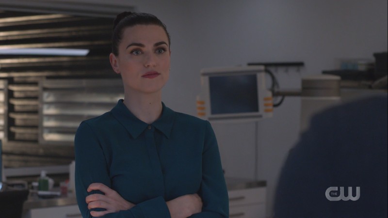 Lena crosses her arms angrily at Haley