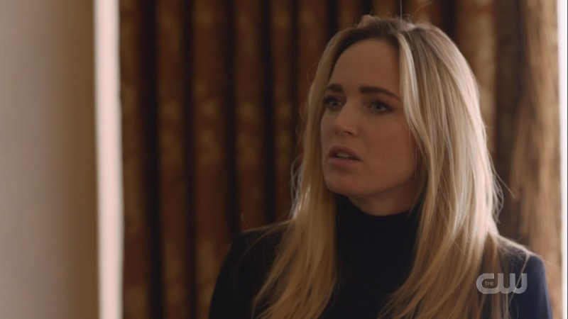 Sara Lance looks very attractive and it's rude
