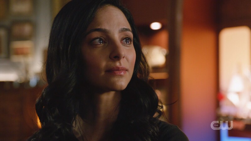 Zari has tears in her eyes