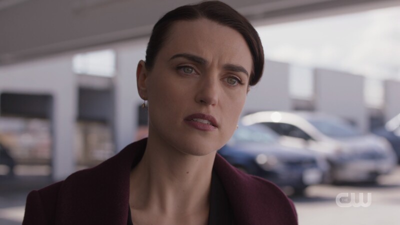 Lena looks surprised 