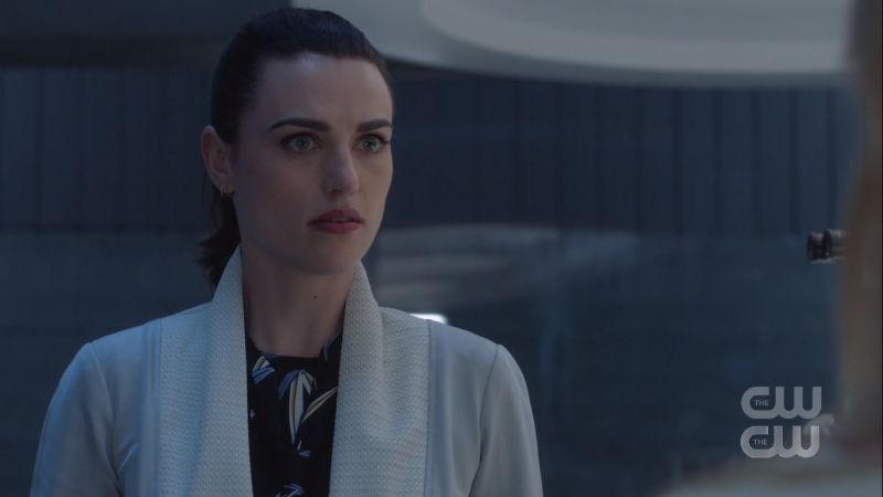 Lena still looks a little conflicted but mostly just pretty