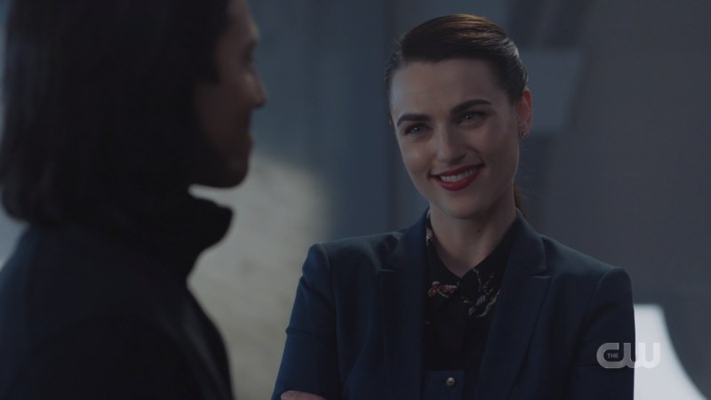 lena smiles at brainy