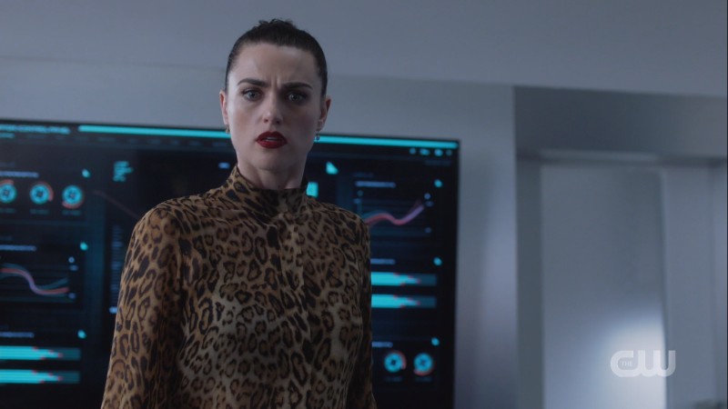 Lena looks surprised