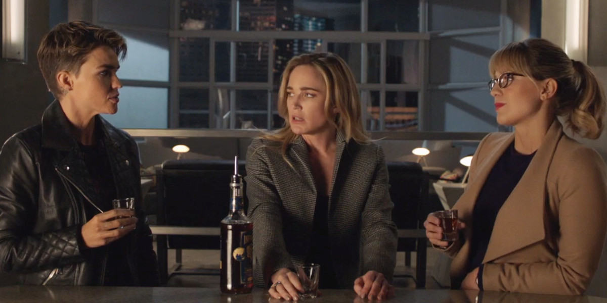 kate kane, sara lance, kara danvers