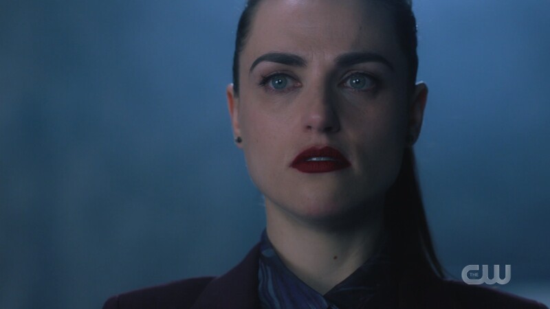 Lena looks sad but determined