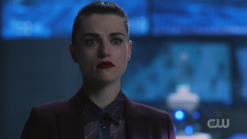 Lena looks defiant and sad