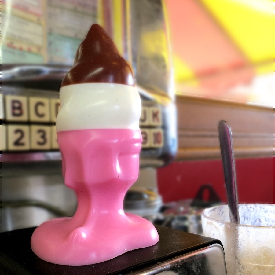 an ice-cream shaped butt plug