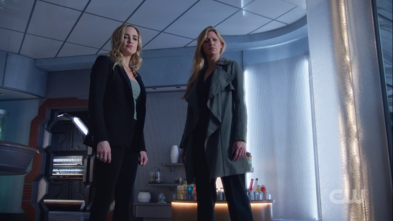 sara and ava stand tall next to each other 