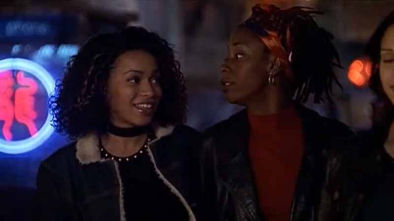 Original Cindy and Diamond walk in a dark alley