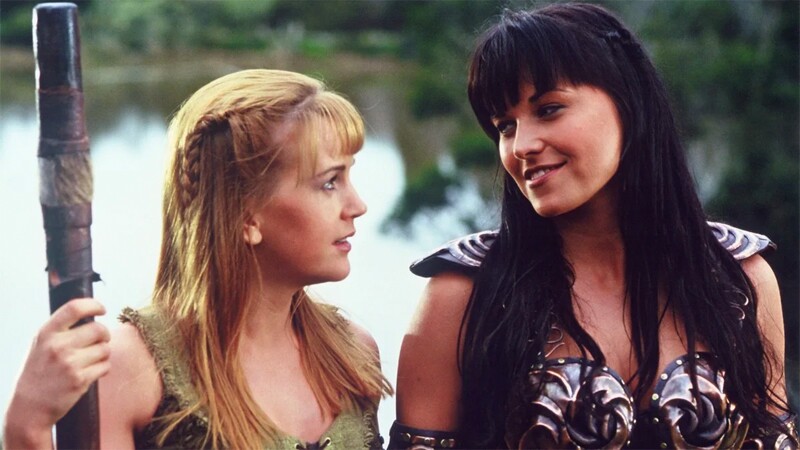 Gabrielle and Xena.