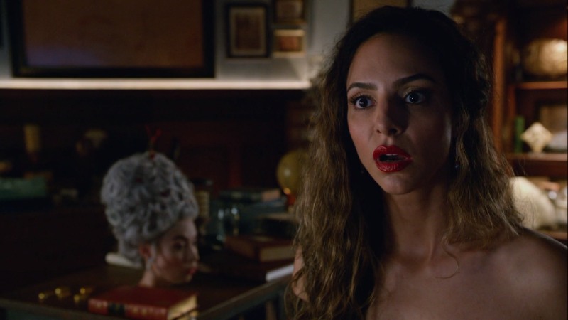 Zari looks shocked 