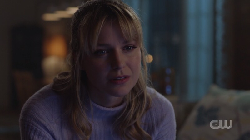 kara looks sad
