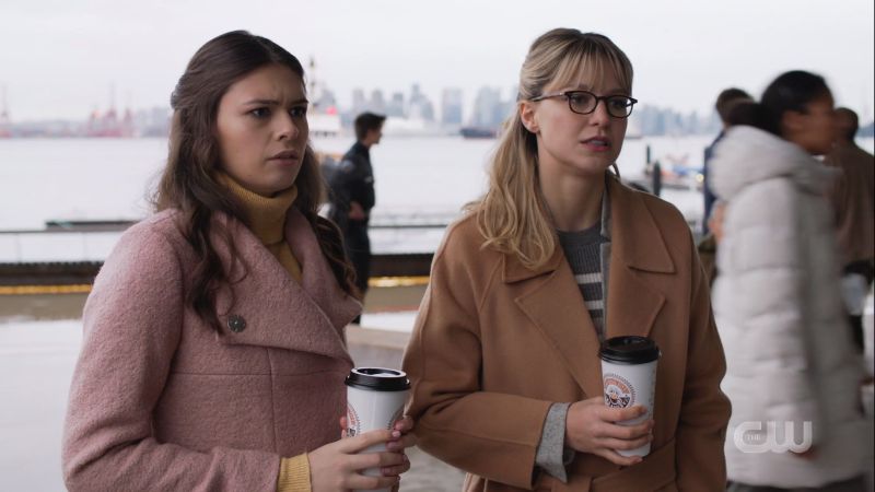 Nia and Kara awkwardly watch William leave