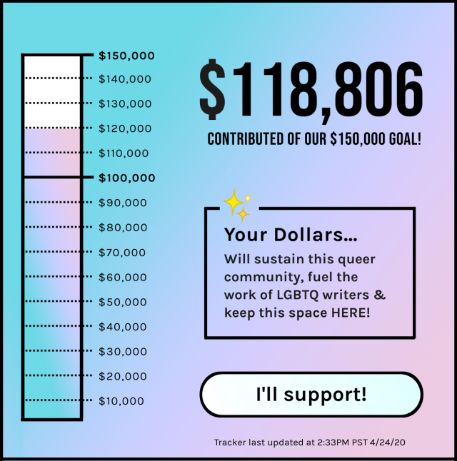$118,806 of our $150,000 Goal Met Tracker last updated at 2:33PM PST 4/24/20