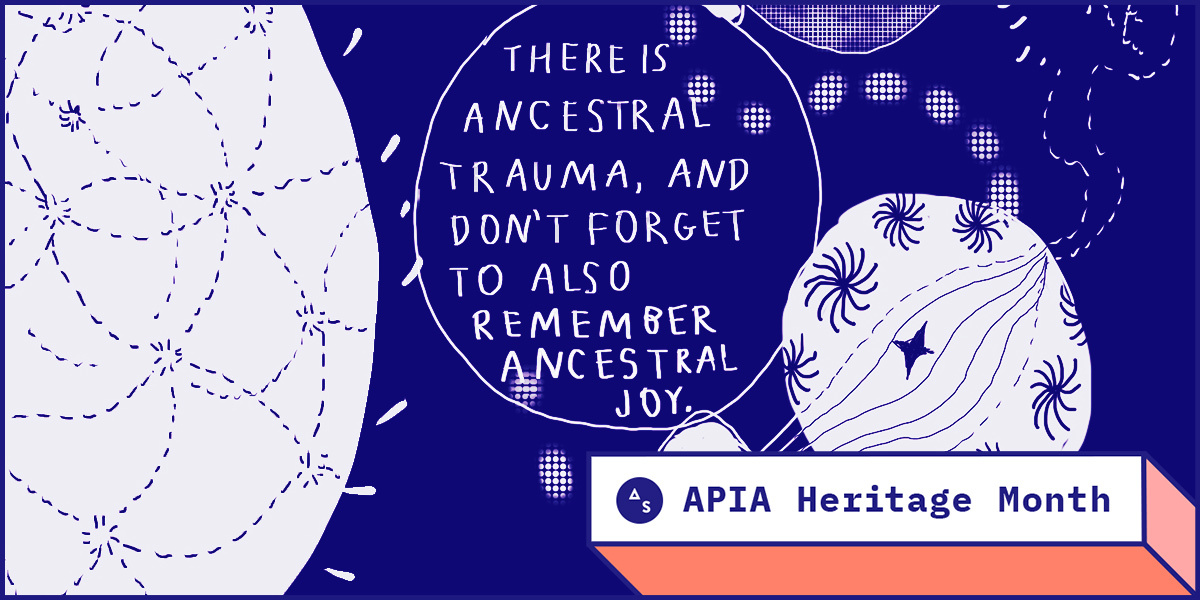 There is ancestral trauma, and also don't forget to remember ancestral joy.