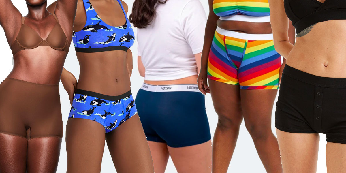TomboyX Bikini Cut Underwear, Micromodal Stretchy and, All Day