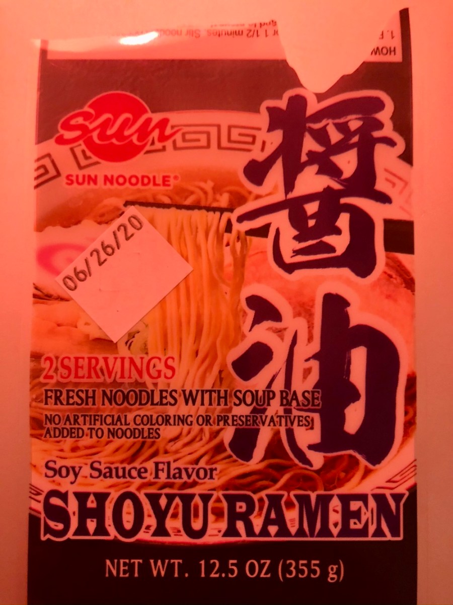 Sun Noodle Ramen label