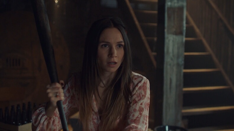 waverly with a bat