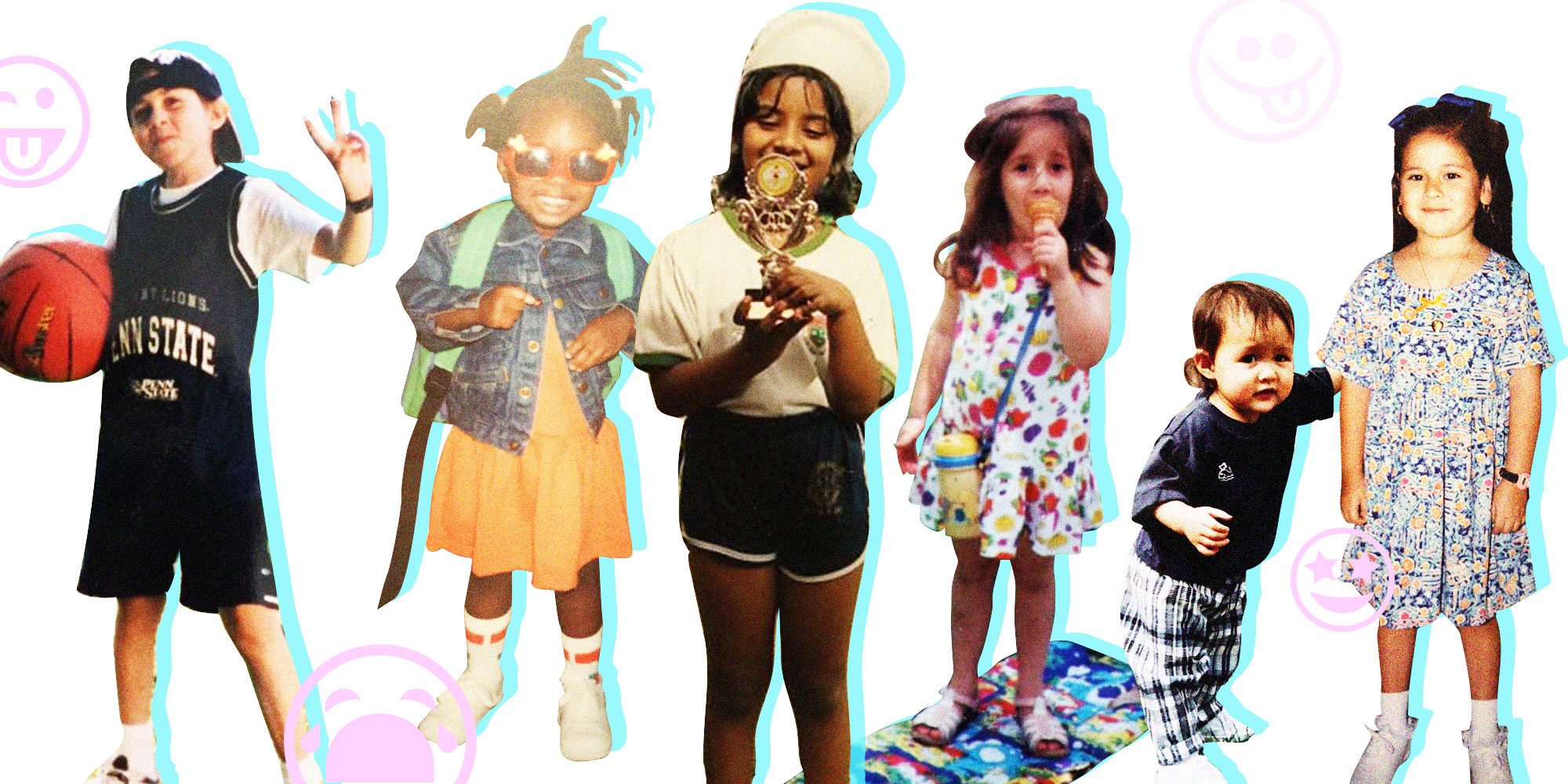 childhoodbehavior-featureimage cut-outs of autostraddle staff as kids