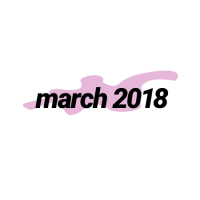 march 2018