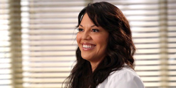 Callie Torres of "Grey's Anatomy" smiles like sunshine in her hospital scrubs and everything is perfect and nothing hurts.