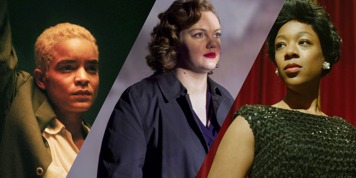 Elizabeth Faith Ludlow as Stormé DeLarverie, Shannon Purser as Phyllis Lyon, Samira Wiley as Lorraine Hannsberry