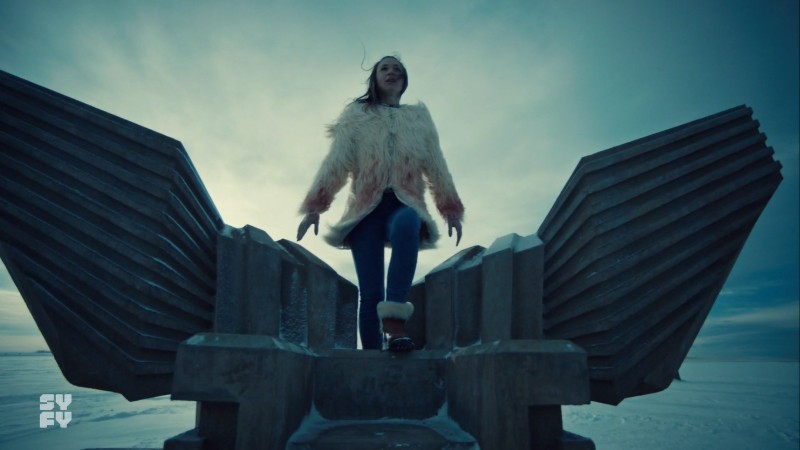 waverly climbs into her throne
