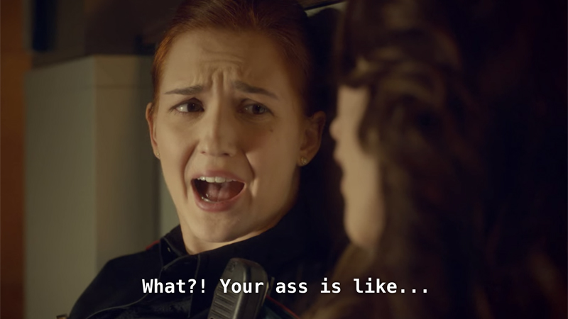 nicole haught wynonna earp butt ass top shelf