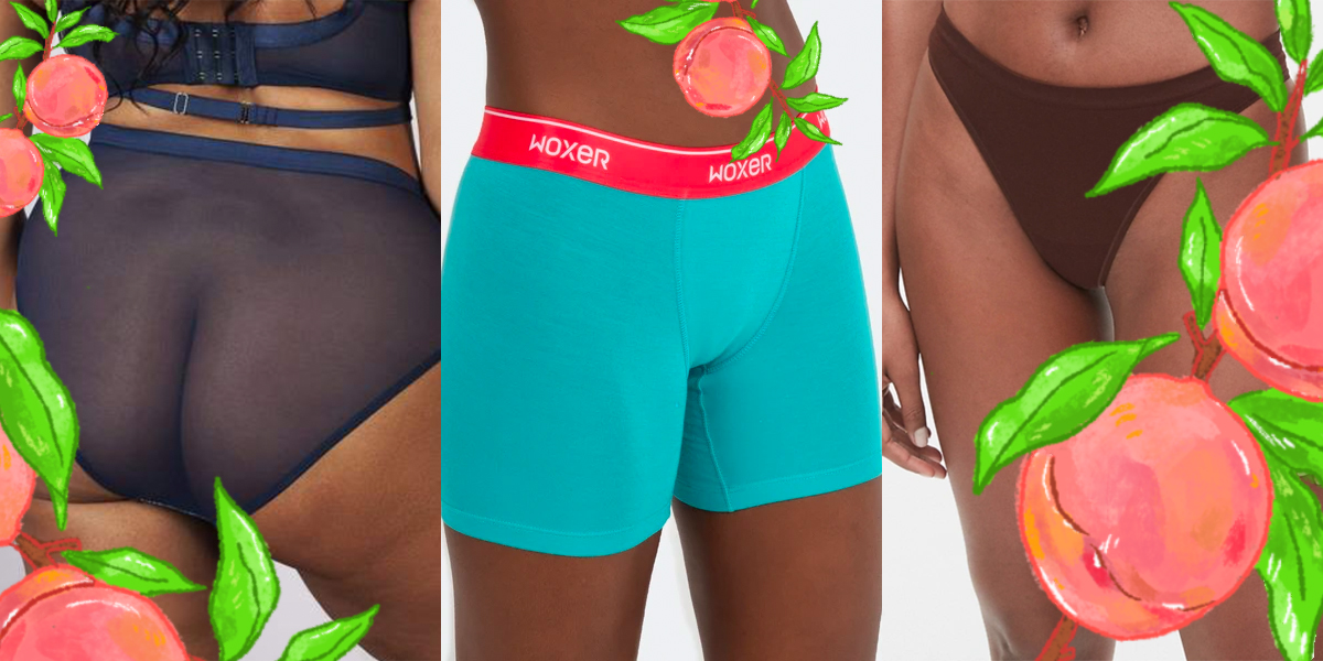 Three styles of underwear from our roundtable.