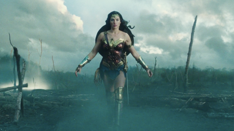 Wonder Woman's whole entire body, including her face, in Wonder Woman. 