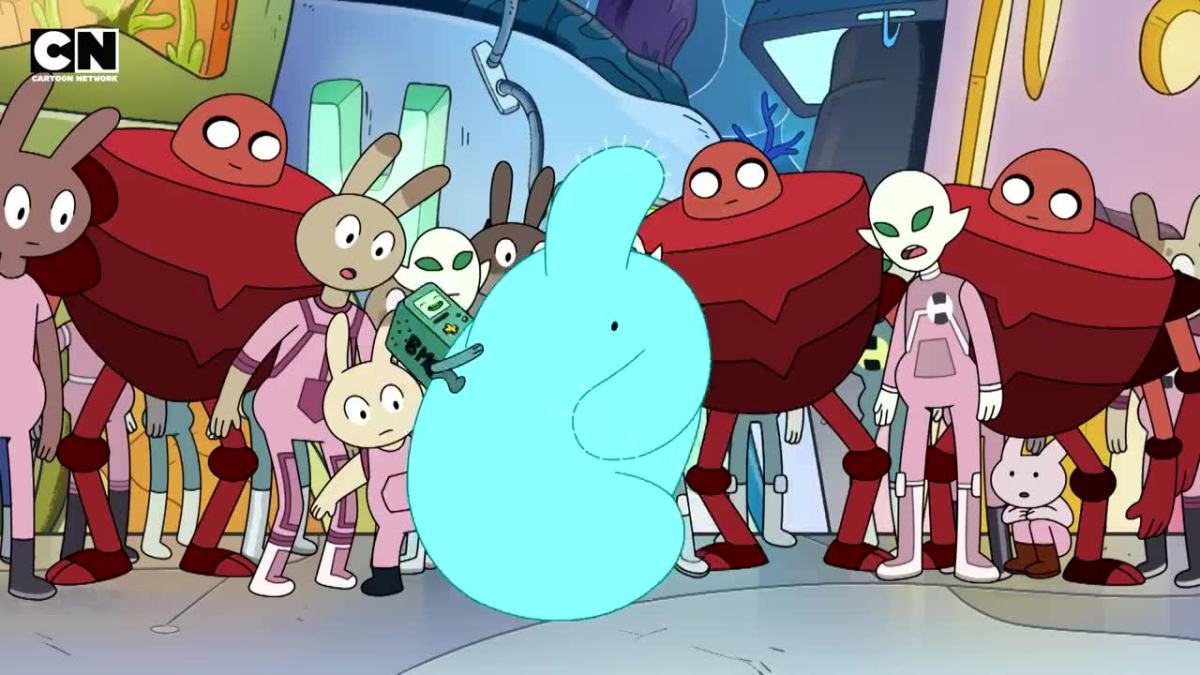 still from the cartoon "adventure time: distant lands"
