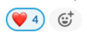 emoji reaction: :heart: 4