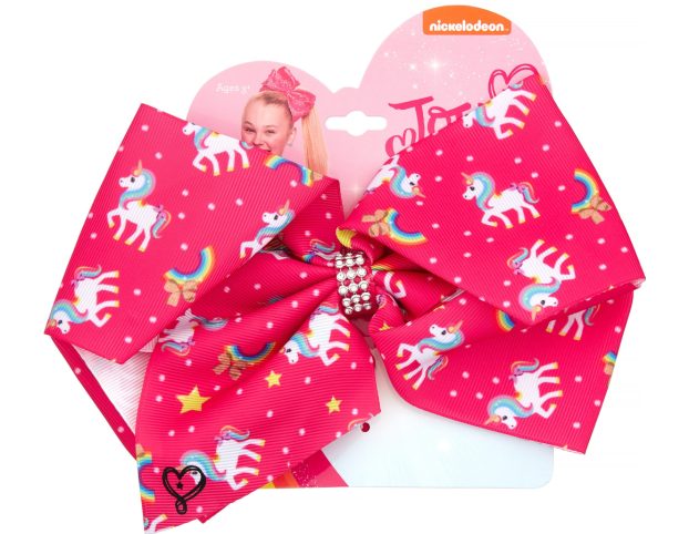 JoJo Siwa rainbow unicorn bow