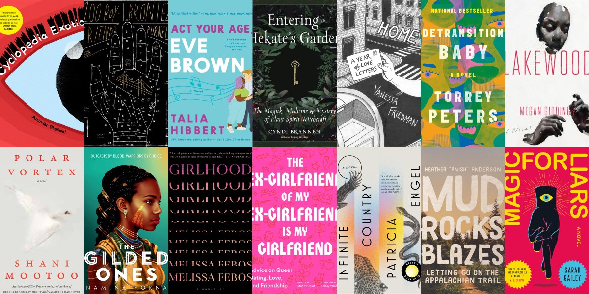 A collage of book covers from the list of books our staff is reading in March