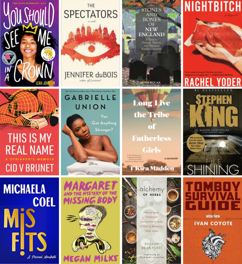 A collage of book covers