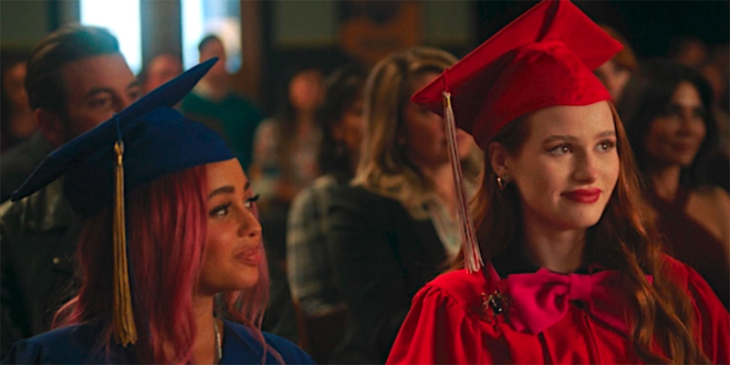 Cheryl and Toni on graduation day.