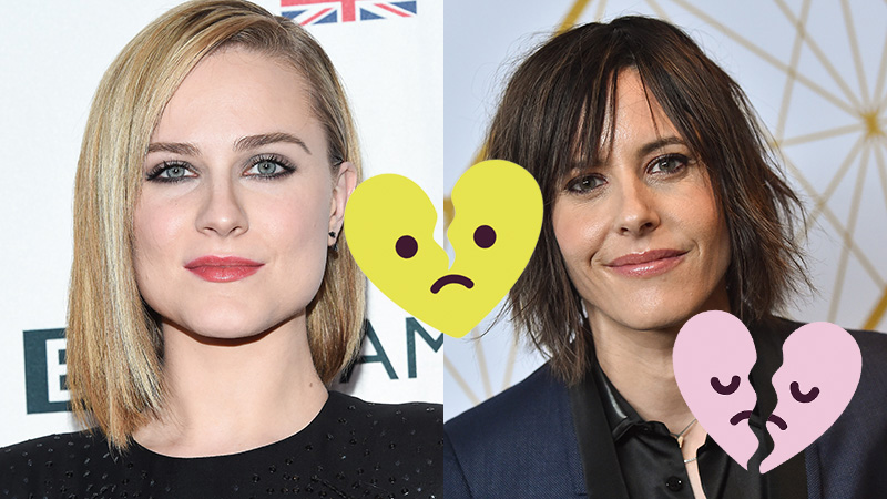 Evan Rachel Wood and Kate Moennig