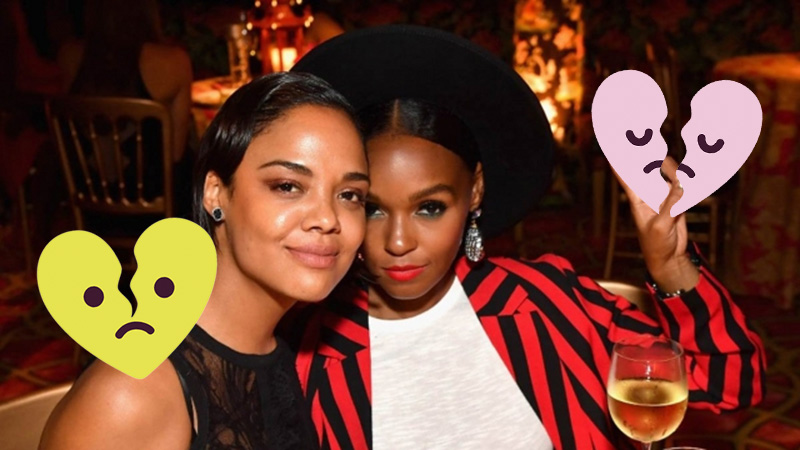 Janelle Monae and Tessa Thompson