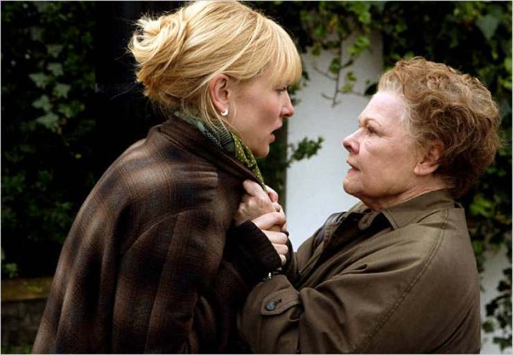 Judi Dench in "Notes on a Scandal" with Cate Blanchett