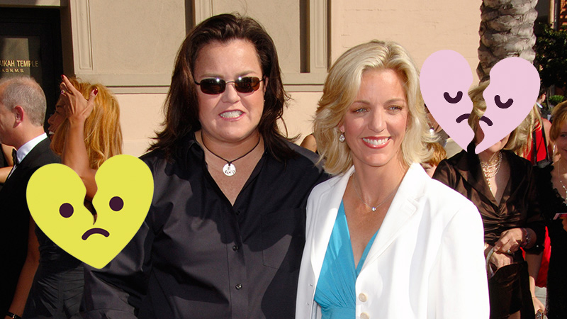Rosie O'Donnell and Kelli Carpenter